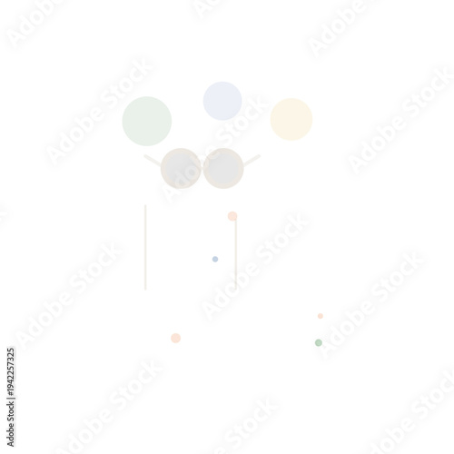 Wellness reading glasses books vector, longevity routine SVG