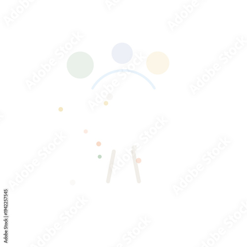 Wellness plant breathing spaces vector, longevity routine SVG