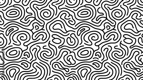 Abstract Swirls Pattern