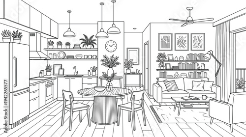 Modern interior nook perspective featuring a vertical wood slat feature wall with integrated ceiling canopy and minimalist armchair.