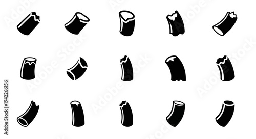 Collection of various socks displayed in multiple orientations and arrangements on a clean background from a straightforward viewpoint