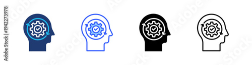 Imagination Multi Style Icon Set Vector 