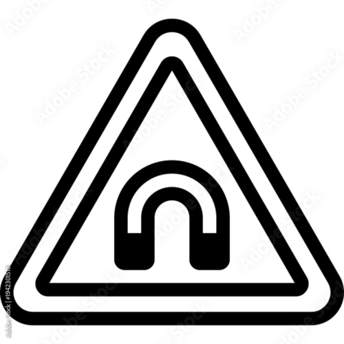 Magnetic Field Physics Icon