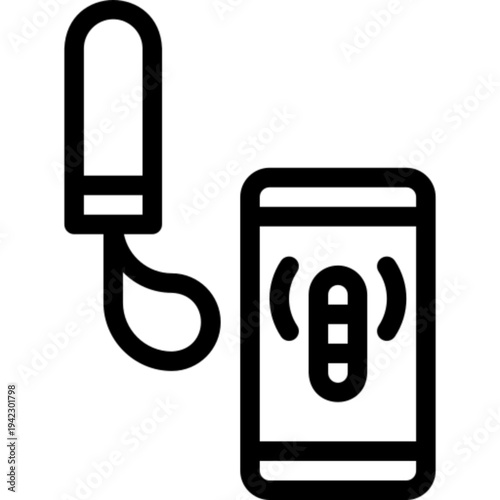 Vibrator Massager Device Icon