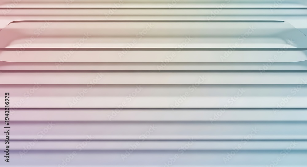 Fototapeta premium Rainbow colored gradient background with horizontal lines