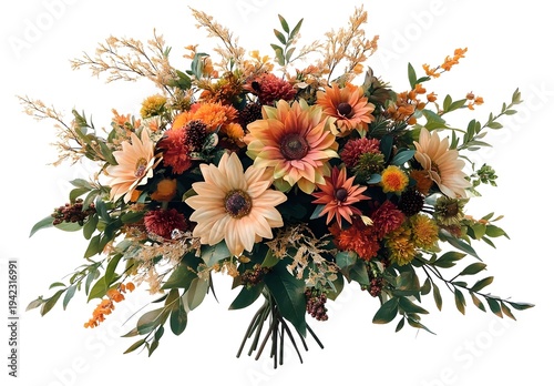 Autumnal Flower Bouquet