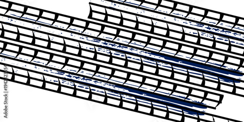 Blue and white water ripples light surface overlay background. 3d clear ocean surface pattern with reflection effect backdrop vector