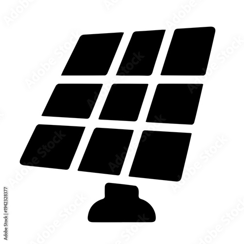 Solar panel icon