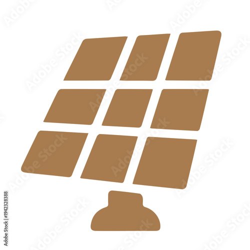 Solar panel icon