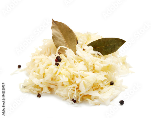 Delicious sauerkraut with b...