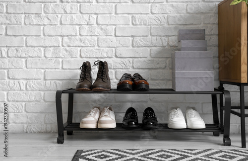 Stylish shoe stand with box...