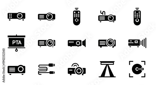 Collection of Asian Pagoda Architecture Icons for Traditional Buildings and Cultural Landmarks