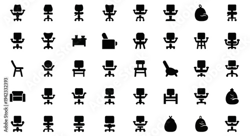 Collection of diving mask and snorkel icons for underwater exploration and marine sports