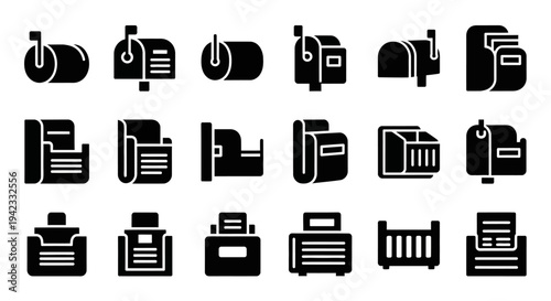 A Collection of Realistic and Shiny Crystal Balls, Symbolizing Fortune Telling, Magic, and Mysticism in a Grid Layout