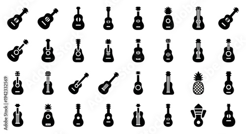 Collection of Swirling Vortex Icons Representing Natural Phenomena and Abstract Motion