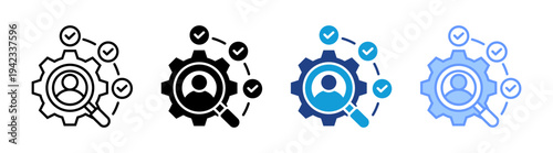 Correction icon set multiple style collection