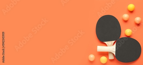 Table tennis rackets and ba...