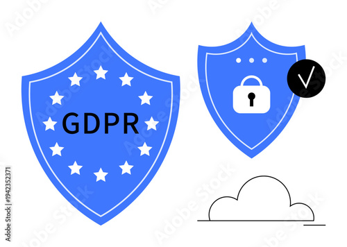 GDPR compliance. GDPR protects personal data and ensures privacy in digital systems. GDPR highlights data protection, online privacy, and cloud security. For cybersecurity, data management, business