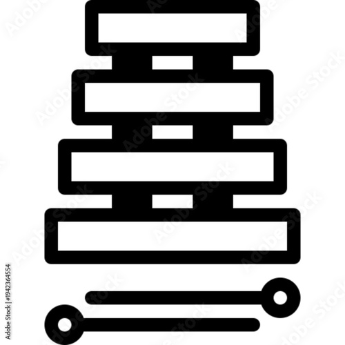 Xylophone Musical Instrument Icon