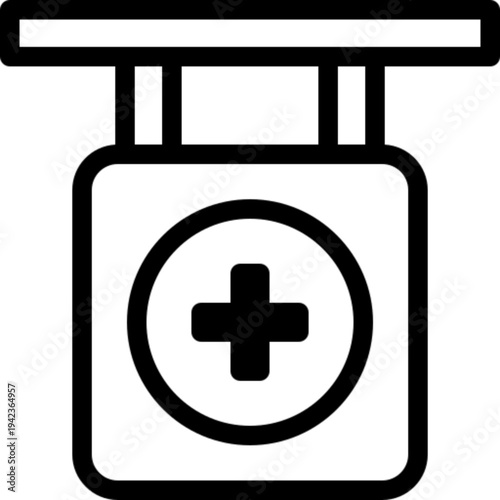 Pharmacy Medical Store Icon