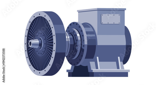 Industrial Turbine Generator Unit