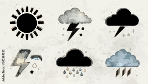 weather forecast icons