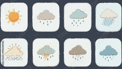 weather forecast icons