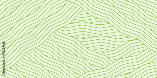 farm green banner, organic abstract background with fields. wavy green lines, natural organic products. vector ilustration