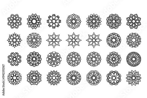 Islamic Ornament Architecture Vector Illustration Artwork