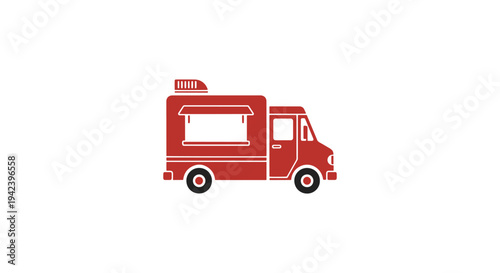 Catering Service Line art soft abstract modern illustration