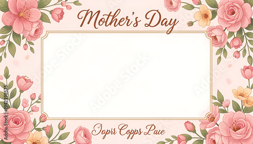 Wallpaper Mural Mother’s Day Floral Greeting Card Design
 Torontodigital.ca