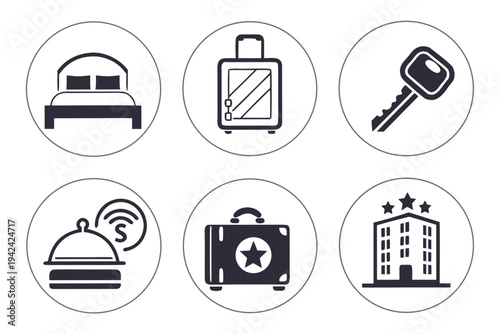Hotel and Travel Icons
