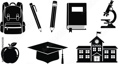 School and education icons