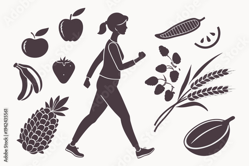 Healthy Lifestyle Illustration