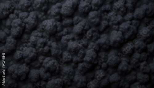 High Resolution Black Felt Texture Fiber Background