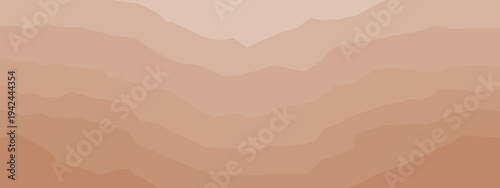 Abstract gradient layered rock and soil subsurface. Sediment strata