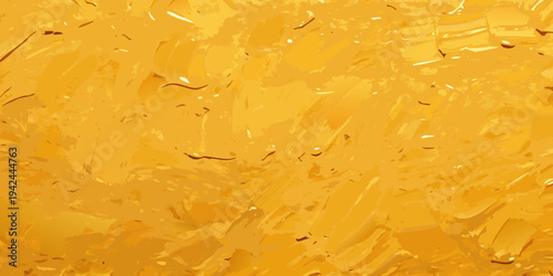 Abstract golden texture with swirling brushstrokes and dynamic patterns