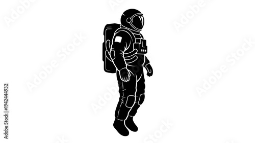 astronaut silhouette