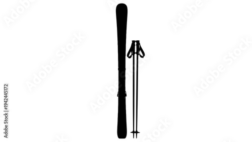 chopsticks isolated on white