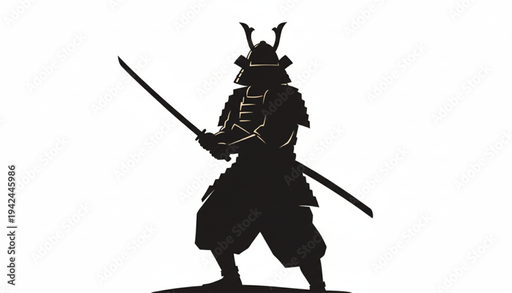 Fototapeta premium Samurai with a katana