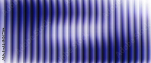 Abstract vertical blue light bar pattern background with glowing cyan center, creating a vibrant digital sound wave or equalizer effect, isolated on