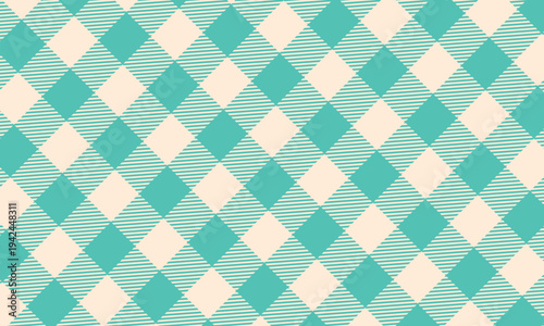 Plaid pattern blue and white plaid pattern checked tablecloth