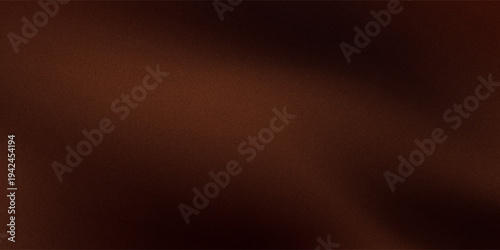 Black dark brown orange gold abstract luxury background. Silk satin fabric. Gradient ombre color. Curtain drapery fold line. Chocolate shade. Shiny glow glitter light. Design. Wide banner. Panoramic.