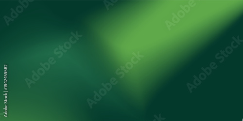Abstract vector blurred gradient mesh background in green. modern design vector