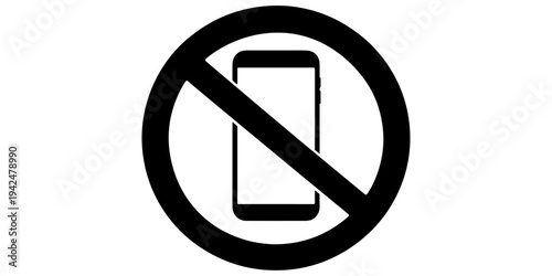 Vector illustration of a red forbidden circle on a white metal sign icon used for a prohibited no smoking warning and safety restriction symbol isolated on background