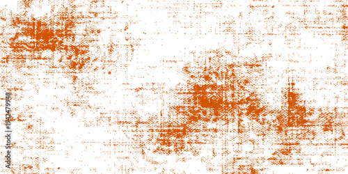 A weathered surface of old rusty metal texture features a brown grunge pattern with peeling paint and cracked steel on a rough aged wall backdrop