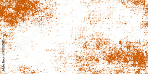 Weathered rusty metal texture with peeling paint and brown grunge patterns on an aged steel wall surface creates a rough vintage backdrop