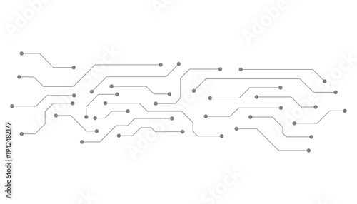 Abstract digital background with technology circuit board texture. Electronic motherboard illustration. Communication and engineering concept. Vector illustration