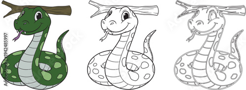 A trio of dragon illustrations in various stages of completion