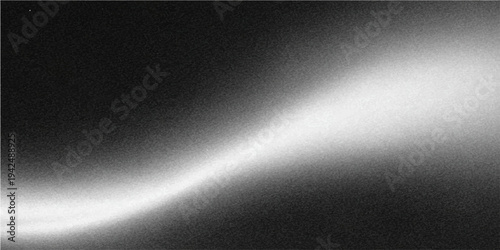 Abstract a mesmerizing display of a radiant curve, gracefully flowing across a monochrome backdrop, evoking a sense of ethereal beauty.